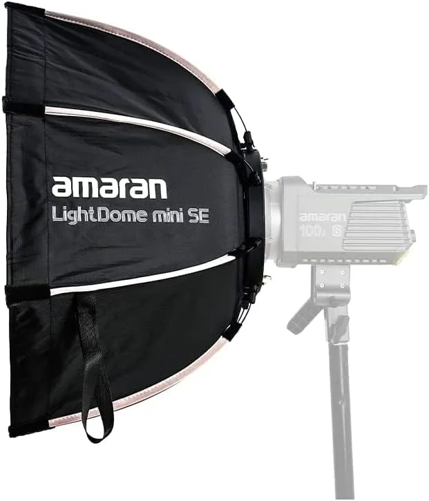 Aputure Amaran Light Dome Mini SE Softbox Universal Bowens Accessory Mount for Amaran 300c,Amaran 150c etc