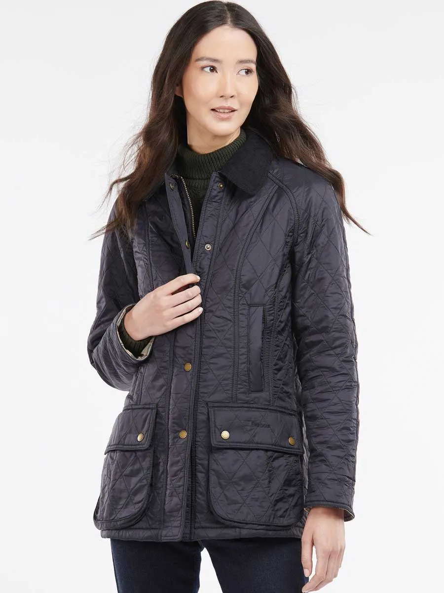 BARBOUR Beadnell Polarquilt Jacket - Women's - Navy