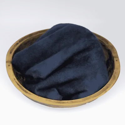 Blackberry Primitives ~  Indigo Wool Fabric Fat Quarter