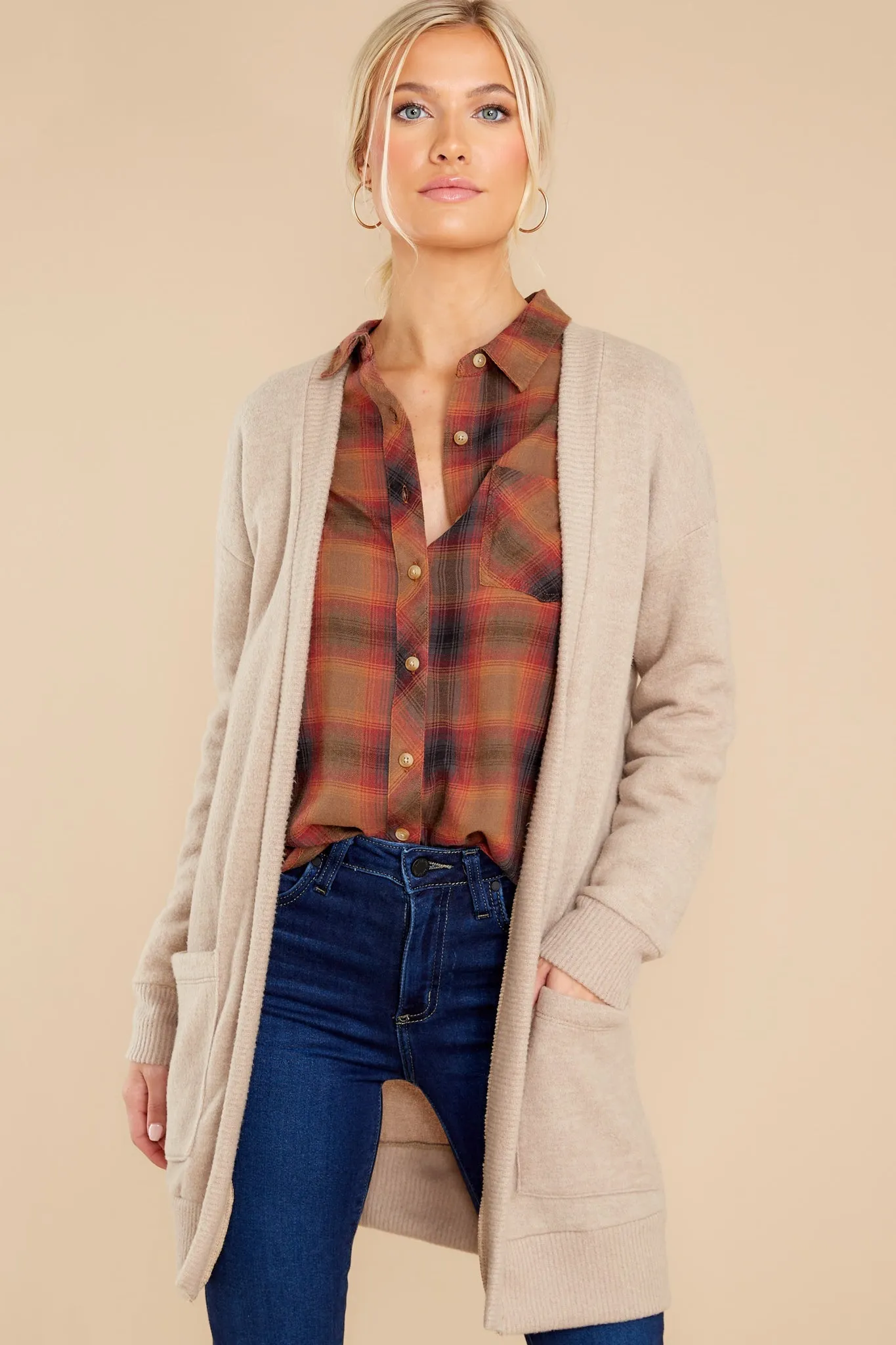 Charlotte Autumn Plaid Top