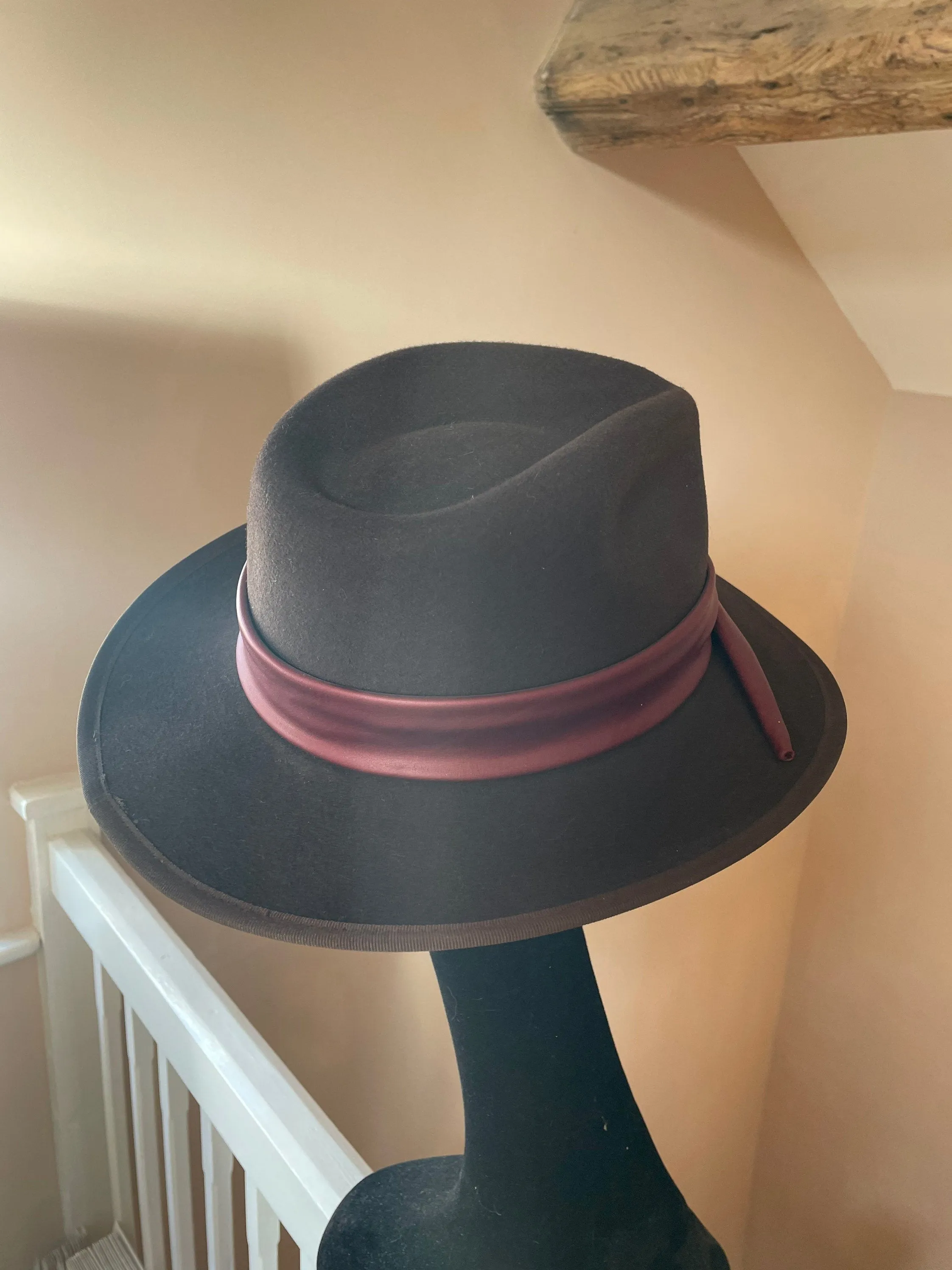 Chocolate Fedora Hat