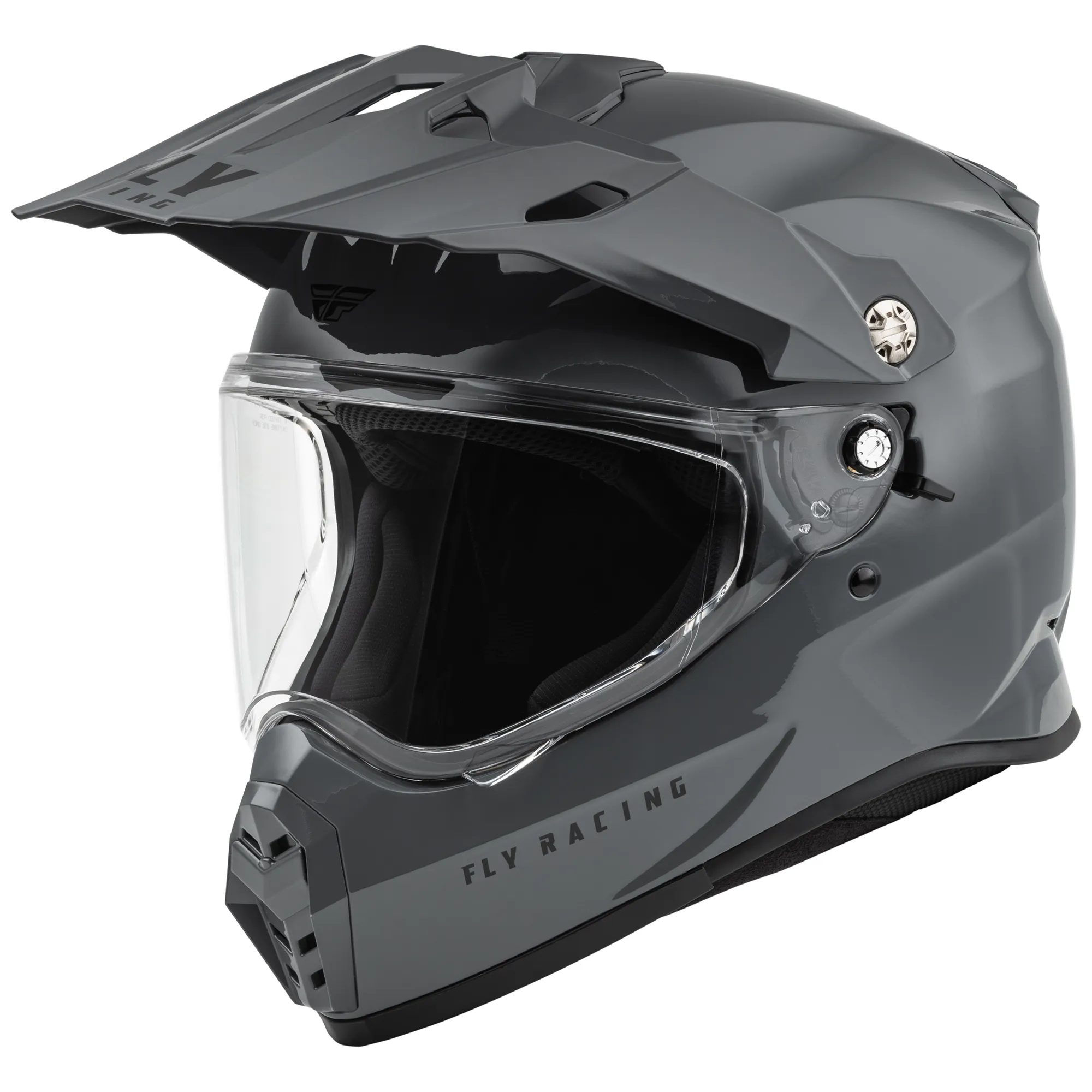 Fly Racing 2025 Trekker Kryptek Solid Helmet Slate Grey