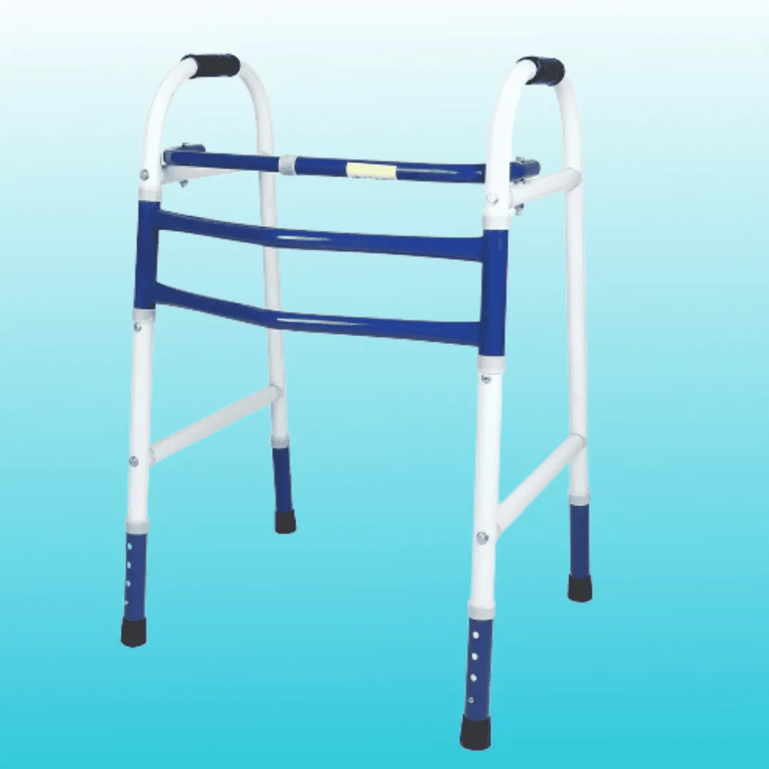 Folding, Portable & Lightweight Height Adjustable Walker