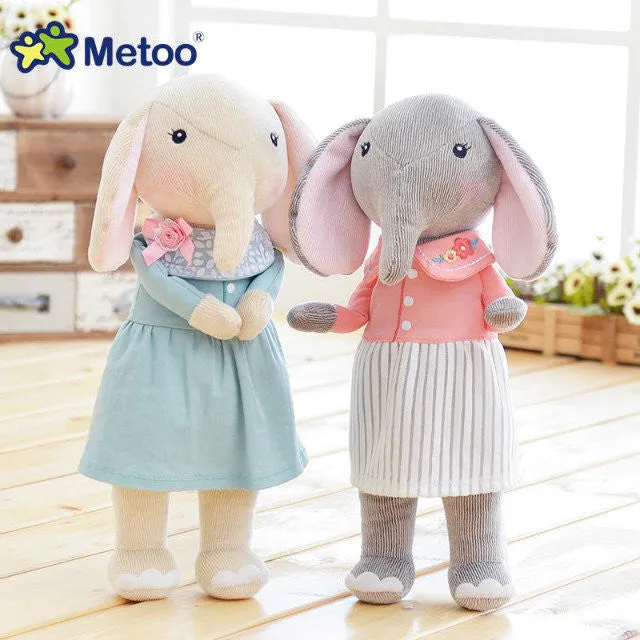 Genuine angela metoo forest lucky elephant cute sweet plush toy doll couple doll a generation angela Plush Toy For Kids Metoo