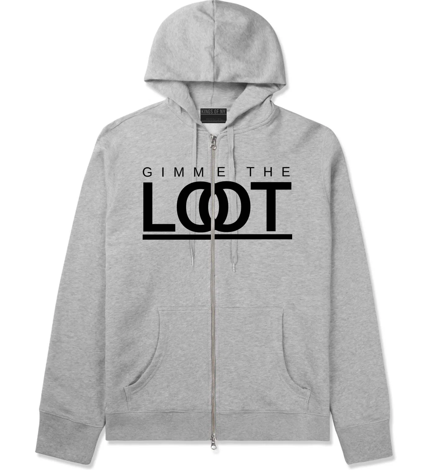 Gimme The Loot Zip Up Hoodie