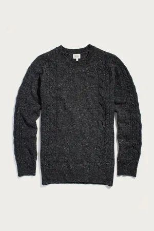 Hugo Sweater / Charcoal Donegal