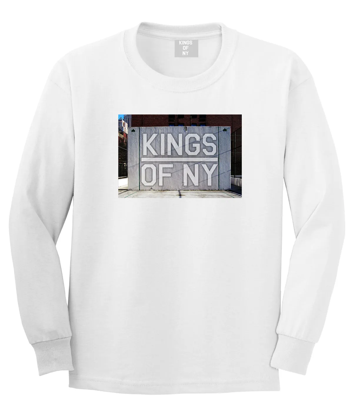 Kings Of NY Handball Court Mens Long Sleeve T-Shirt