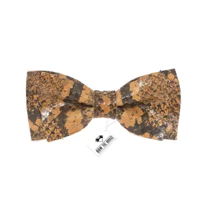 Leather Python Bow Tie