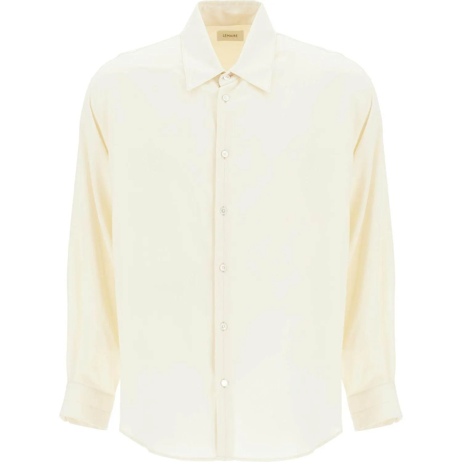 Lemaire loose fit wool blend shirt