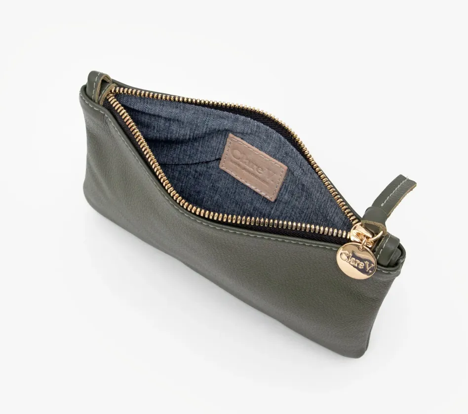 Loden Wallet Clutch