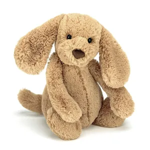 Medium Bashful Toffee Puppy Plush