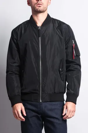 Men's Lightweight Bomber Flight Jacket