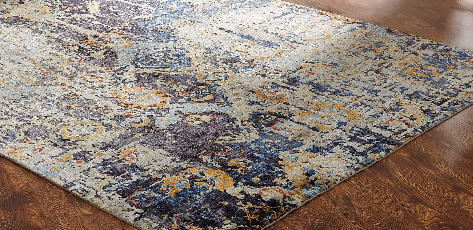 Milano Blue Multi Rug (9'x12') CALL FOR PRICING