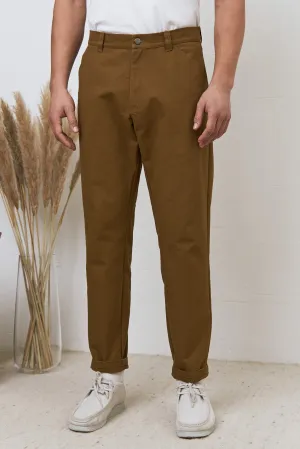 OLF trousers eco canvas 420g camel