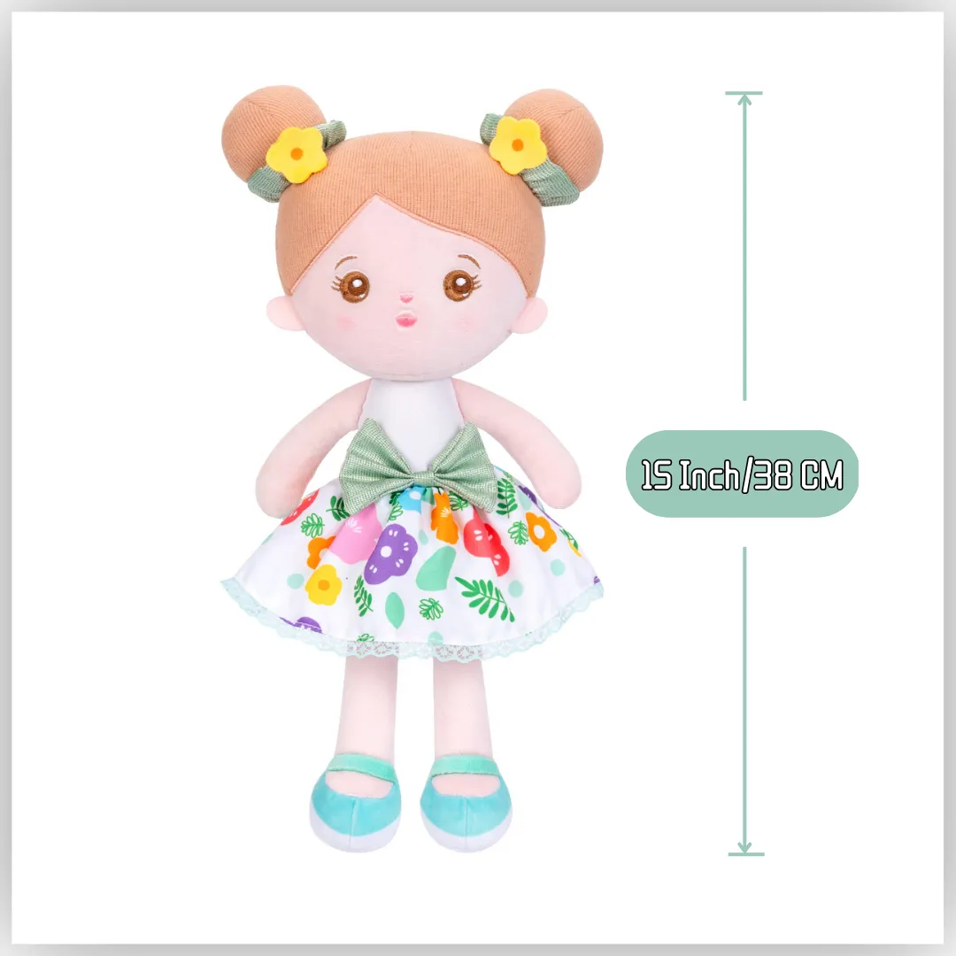 Personalized Sweet Green Plush Doll