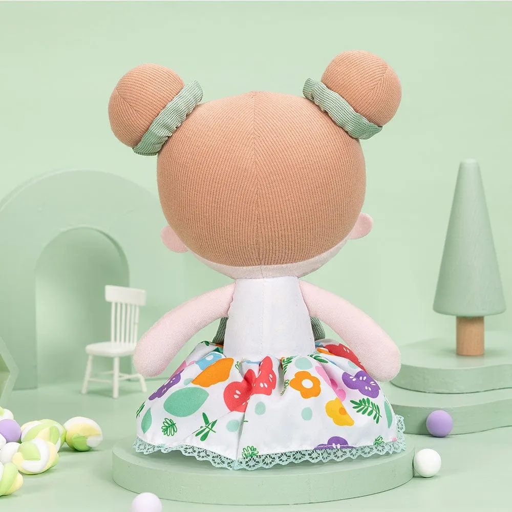 Personalized Sweet Green Plush Doll