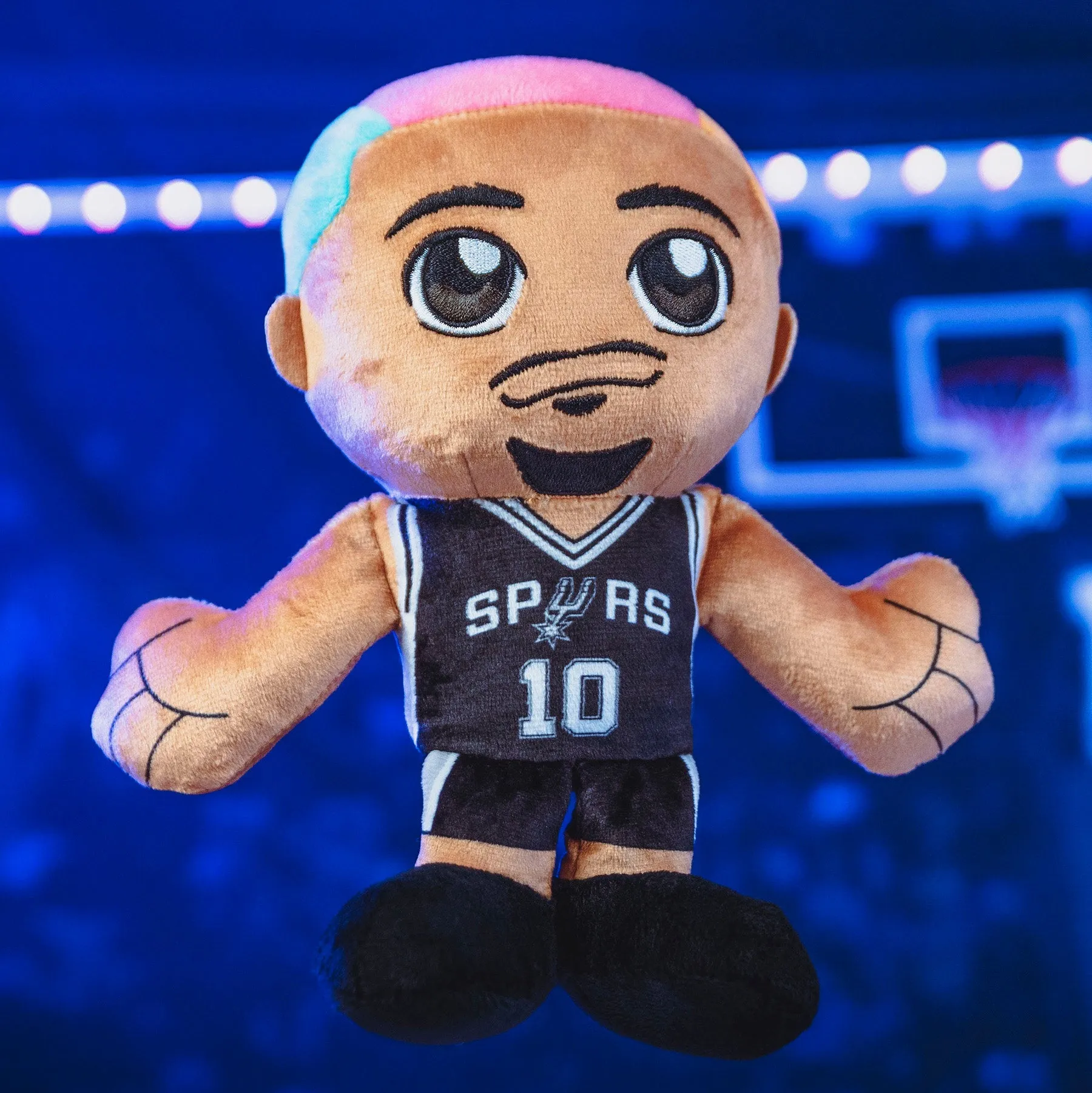 San Antonio Spurs Bundle: 8" Jeremy Sochan & Coyote Kuricha Plushies