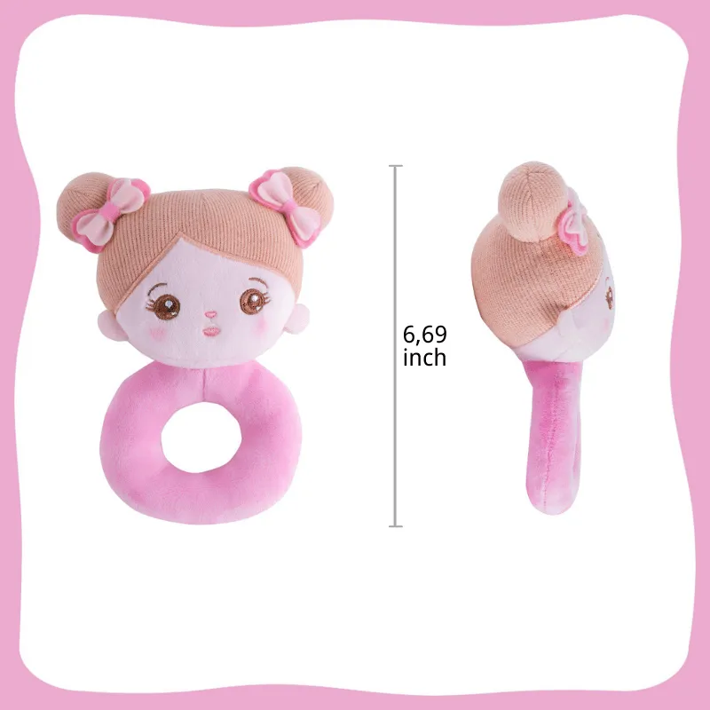 Soft Baby Rattle Plush Toy