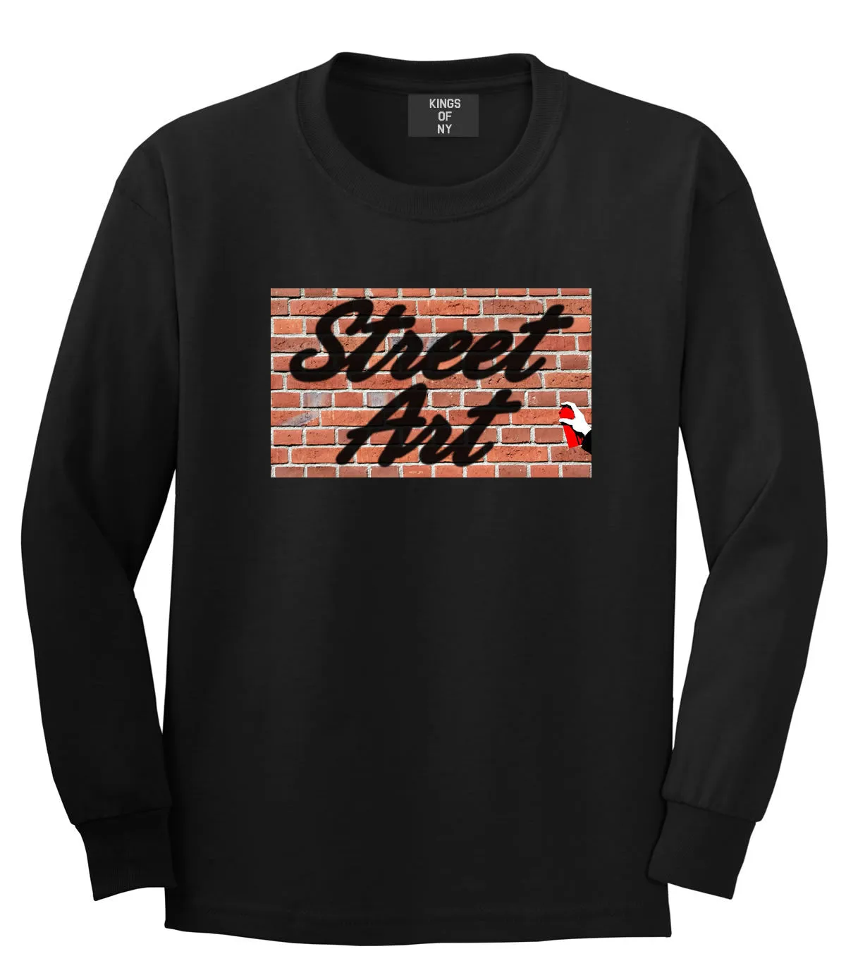 Street Art Graffiti Spraypaint Wall Long Sleeve T-Shirt