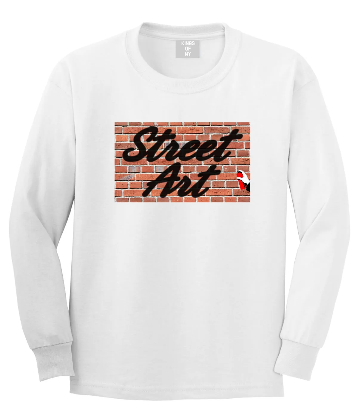 Street Art Graffiti Spraypaint Wall Long Sleeve T-Shirt