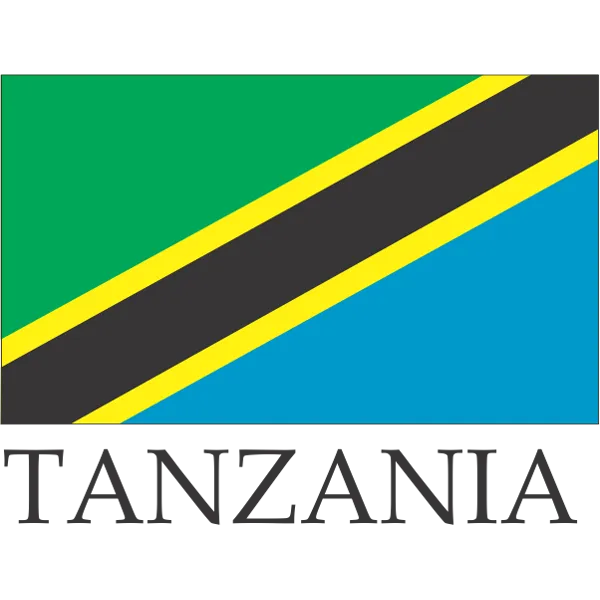 Tanzania Embroidered Flag Badge