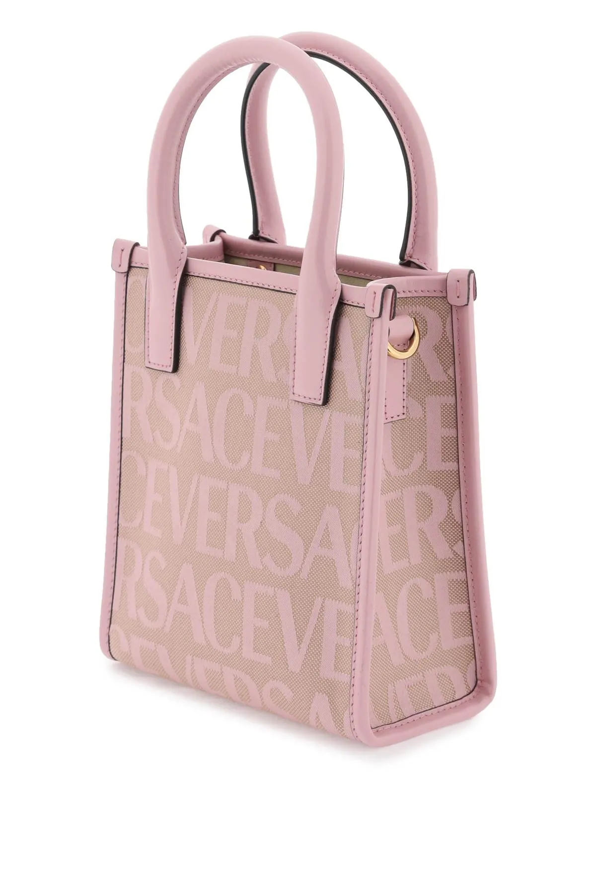 Versace versace allover mini shopper bag