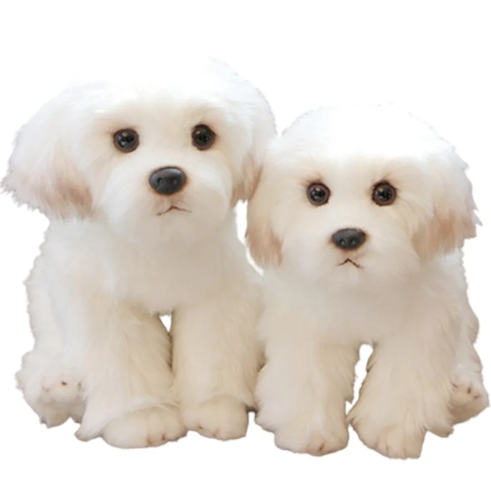 White Dog Stuffed Animal